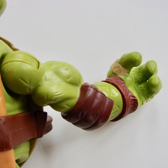 Michelangelo Teenage Mutant Ninja Turtle TMNT 10" Action Figure 2012 Playmates - Picture 10 of 16